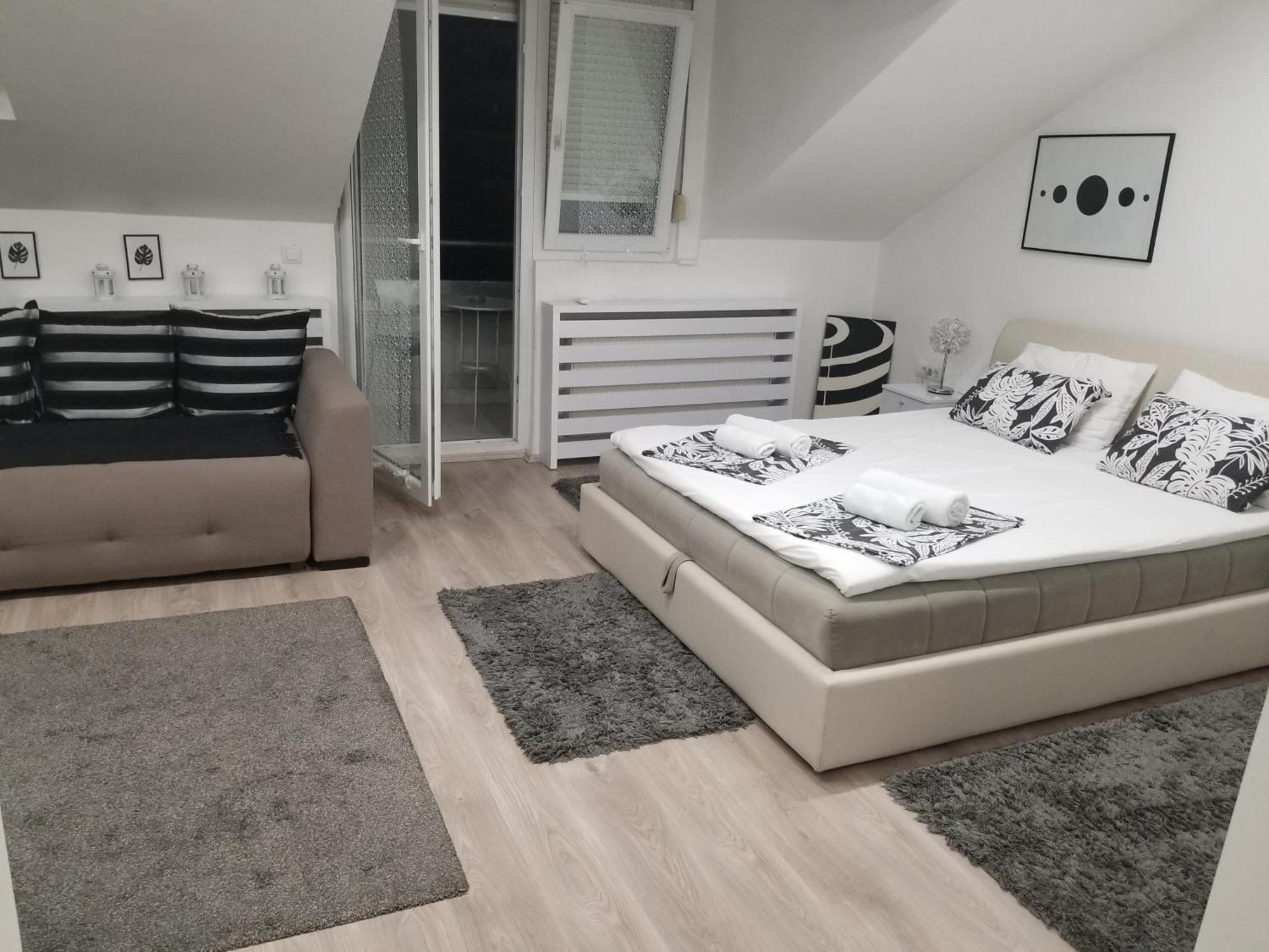 Stan Na Dan Angel Appartement Novi Sad Kamer foto